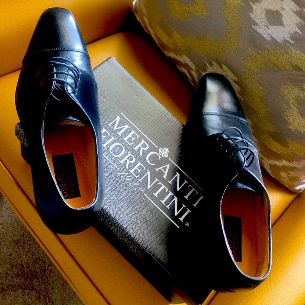 MERCANTI FIORENTINI MF-19164 RIBBON DRIVER MARINHO BLACK Size 11.5